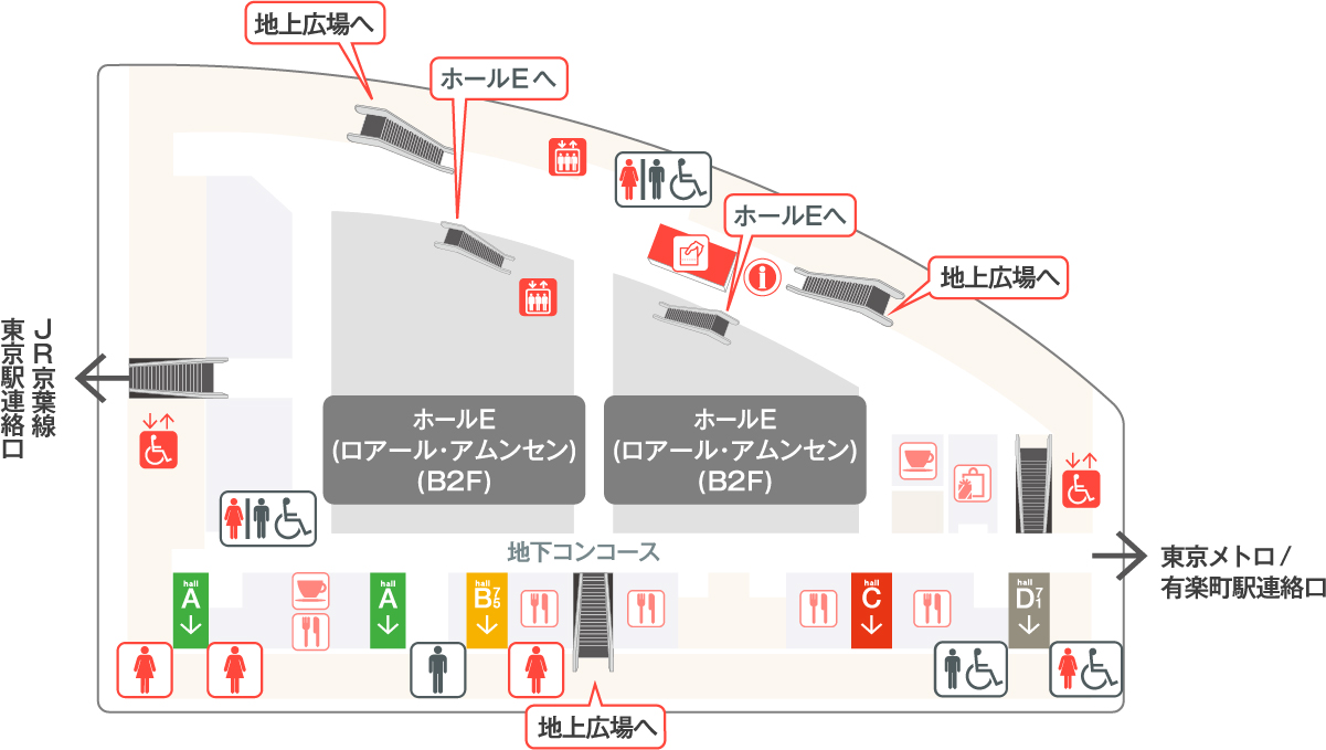 B1F案内図