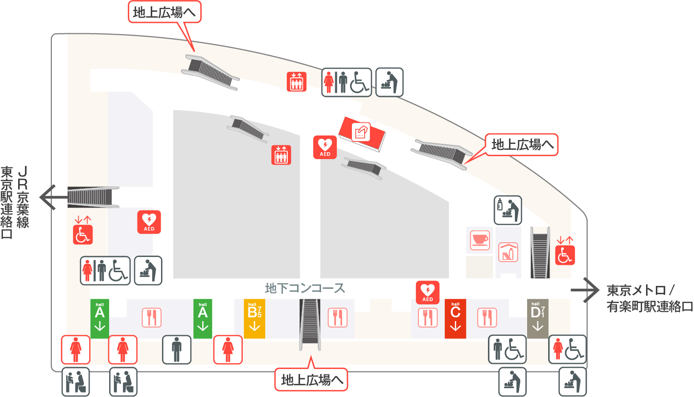 B1F案内図