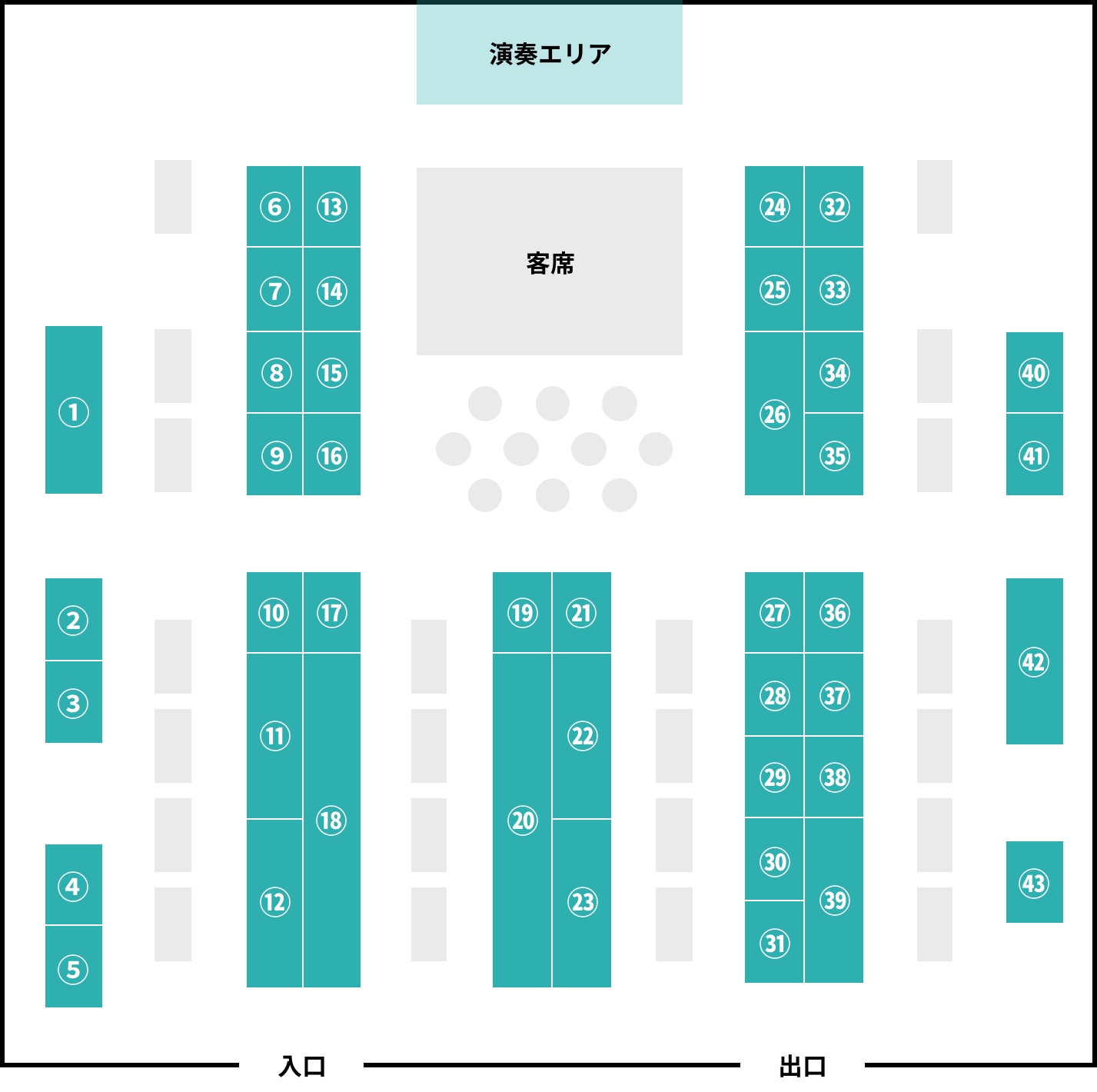 会場MAP：ホールB7 (ロレッタ)